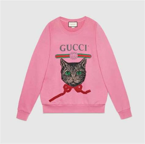 gucci sweater with cat